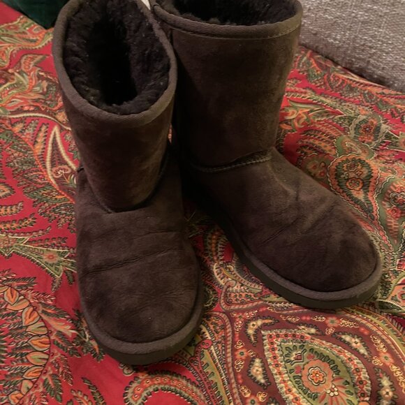Women's Ugg Chocolate Brown Classic Short II Size 6 NICE!!! - Picture 2 of 9